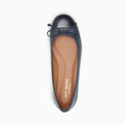 Jon Josef Balmoral Ballet Flat in Navy Combo