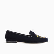 Jon Josef Gatsby Emblem in Navy Velvet