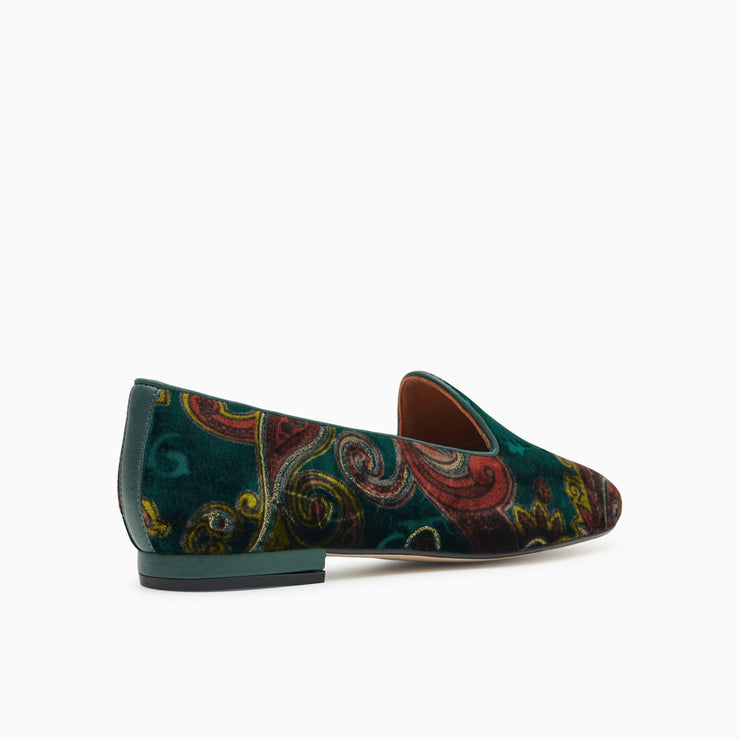 Jon Josef Gentry Loafer Flat in Morrison Green