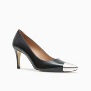 Jon Josef Paris Metal Pump in Black Patent