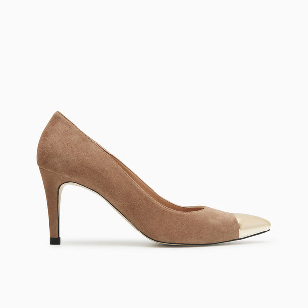 Jon Josef Paris Metal Pump in Haze Suede