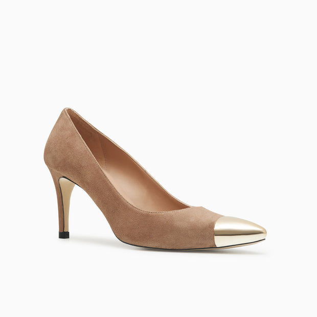 Jon Josef Paris Metal Pump in Haze Suede