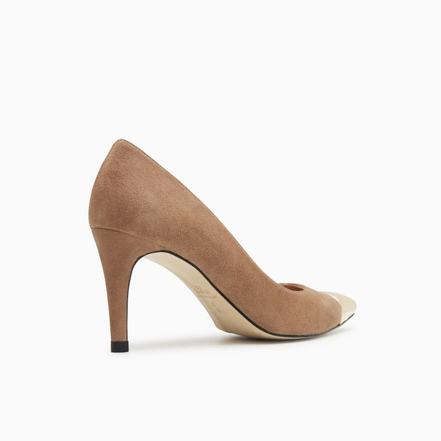 Jon Josef Paris Metal Pump in Haze Suede