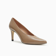 Jon Josef Paris Two Pump in Taupe Suede Combo