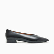 Jon Josef Real Two Pointed Toe Flat in Black Combo