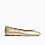 Jon Josef Barcelona Ballerina Flat in Gold Metallic