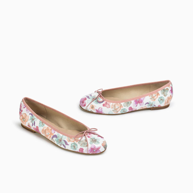 Jon Josef Barcelona Ballerina Flat in Flower Multi