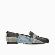 Jon Josef Gatsby Patchwork Flat in Grey Texpatch