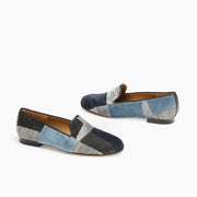 Jon Josef Gatsby Patchwork Flat in Grey Texpatch