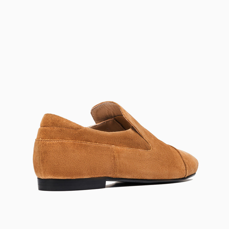 Jon Josef Moc Loafer in Cuoio Split Suede