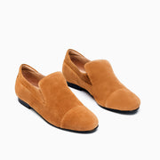 Jon Josef Moc Loafer in Cuoio Split Suede