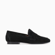 Jon Josef Taylor Loafer in Black Split Suede