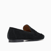 Jon Josef Taylor Loafer in Black Split Suede