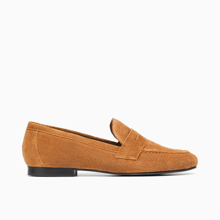 Jon Josef Taylor Loafer in Cuoio Split Suede