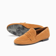 Jon Josef Taylor Loafer in Cuoio Split Suede