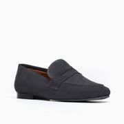 Jon Josef Taylor Loafer in Grey Split Suede